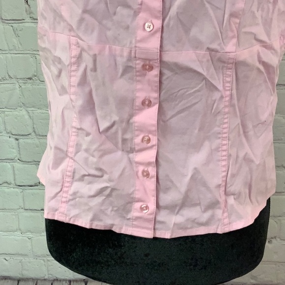 NWT Guess Baby Pink Corset button tank Extra Large - Picture 7 of 7